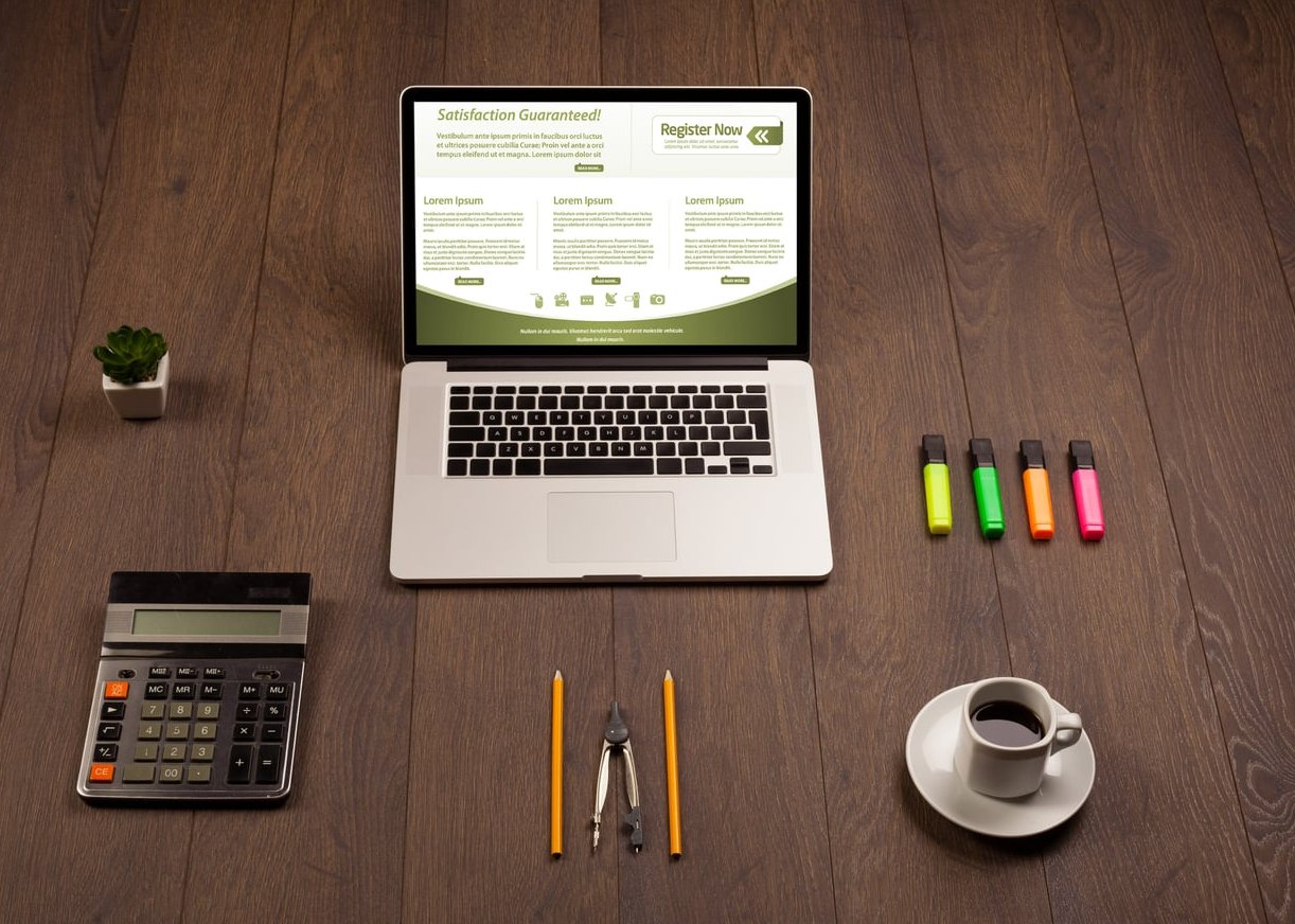 website launch checklist laptop