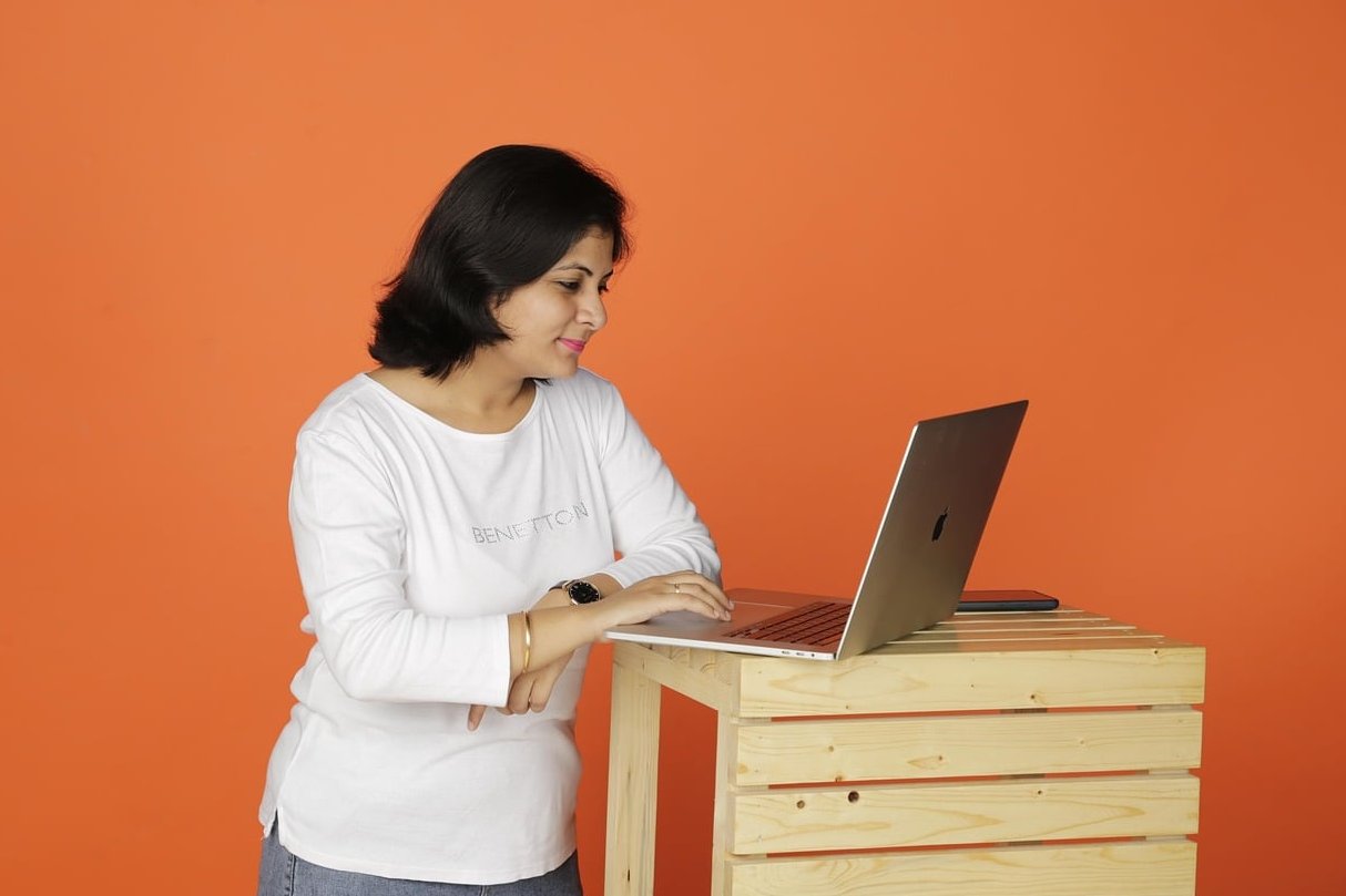 website launch checklist laptop